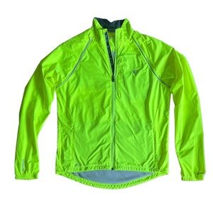 Pearl Izumi Women’s Elite Barrier Convertible Jacket Size M Yellow/Green